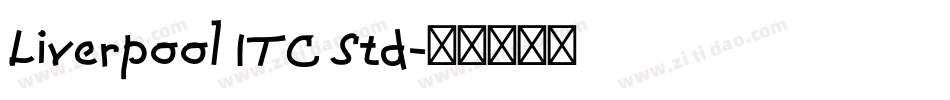 Liverpool ITC Std字体转换